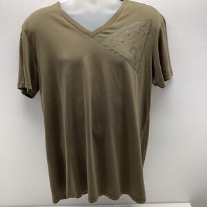 Guess Men’s V-Neck Tee New With Tags